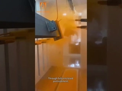 ปรับแต่งสีเคลือบ สายเคลือบผงอัตโนมัติ เชือก / Mesh เข็มขัดขนส่งชนิด