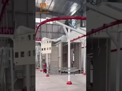 ระบบขนส่งระดับบน PLC ที่ติดเพดาน ด้วยความเร็วที่เปลี่ยนแปลงและเสียงเสียงต่ํา