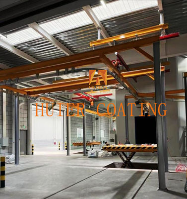 เครื่องขนส่งที่ติดเพดานเหล็กปรับได้